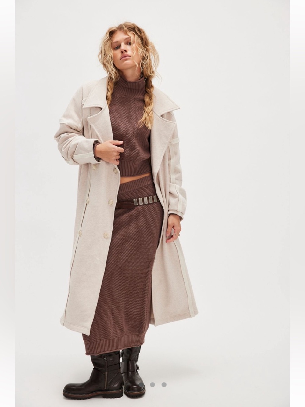 Free People Suki Cardi Trench Coat
#100%cotton - Picture 2 of 7